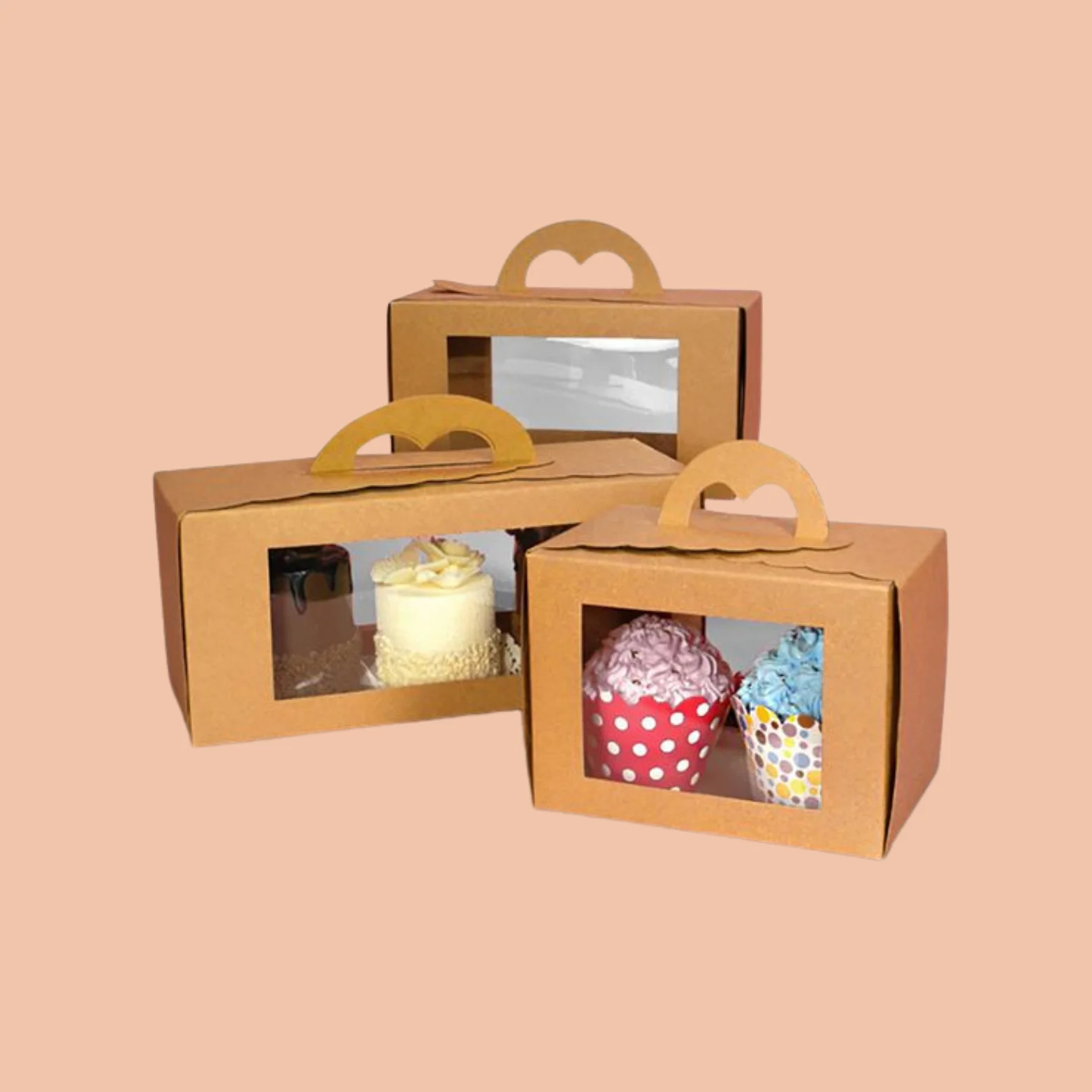 Kraft-Cupcake-Boxes-in-Dubai-UAE